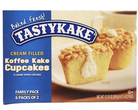 Tastykake: Cream Filled Koffee Kake Cupcakes 3 Boxes